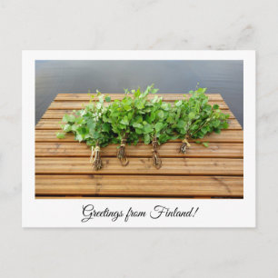 Cartes postales de sauna finlandais