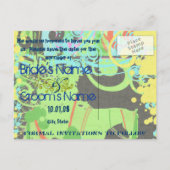 Cartes postales de sauvegarde de cheval occidental (Dos)