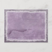 Cartes postales de sauvegarde de date de lavande l (Dos)