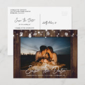 Cartes postales de sauvegarde de date de lumières  (Devant / Derrière)