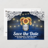 Cartes postales de sauvegarde en bois de pot Mason (Devant / Derrière)