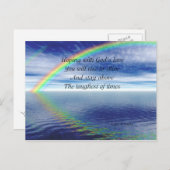 Cartes postales de sympathie religieuse (Devant / Derrière)