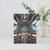 Cartes postales de totem (Debout devant)