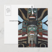 Cartes postales de totem (Devant / Derrière)
