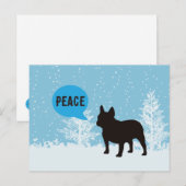 Cartes postales de vacances - Frenchie (Devant / Derrière)