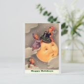 Cartes postales de vacances : Lune Whimsical Vinta (Debout devant)