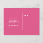 Cartes postales de vacances Moving Faire-part Aqua (Dos)