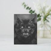 Cartes postales de visage de loup-garou (Debout devant)