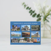 Cartes postales de visions de St. Augustine, Flori (Debout devant)