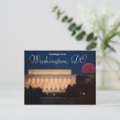 Cartes postales de Washington DC (Debout devant)