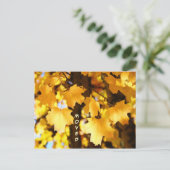 Cartes postales déménagement personnalisé Nouvelle (Debout devant)