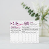 Cartes postales demi-feuille (Debout devant)