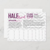 Cartes postales demi-feuille (Devant / Derrière)