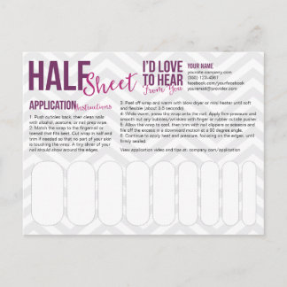 Cartes postales demi-feuille