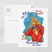 Cartes postales des coiffeurs (Devant / Derrière)