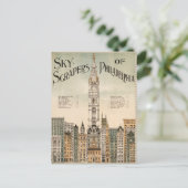 Cartes postales des gratte-ciel de Philadelphie (Debout devant)