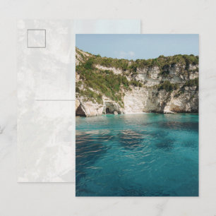 Cartes postales des grottes de Paxos Grèce (sans t