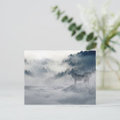 Cartes Postales Des Loups En Hiver (Debout devant)