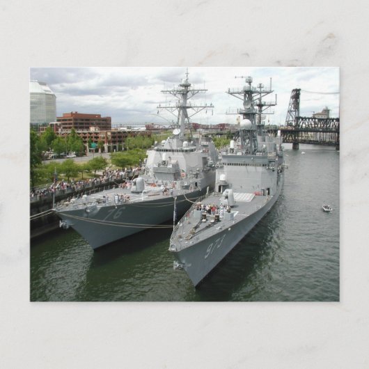 Cartes postales des navires de la marine de l'Oreg (Devant)