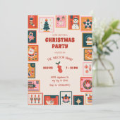 Cartes postales des ornements de Noël (Debout devant)