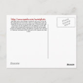 Cartes postales des quatre phares du Michigan (Dos)