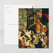 Cartes postales des visions d'Ignace par Pierre Pa (Devant / Derrière)