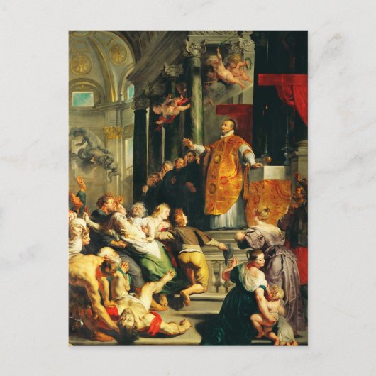 Cartes postales des visions d'Ignace par Pierre Pa (Devant)
