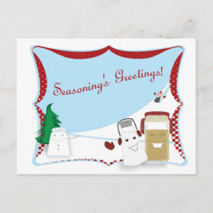 Cartes postales des voeux de Seasoning Whimsical H