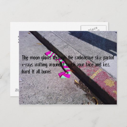 Cartes postales des X-Rays Post-Apocalypse #3 (Devant / Derrière)