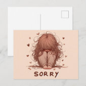 Cartes postales désolées (Devant / Derrière)
