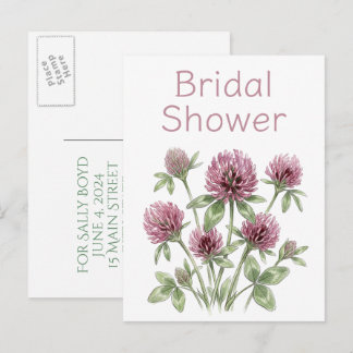Cartes postales d'invitation à une fête de mariage