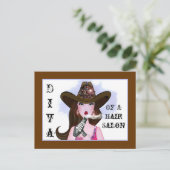 Cartes postales "Diva of a Cowgirl" (Debout devant)