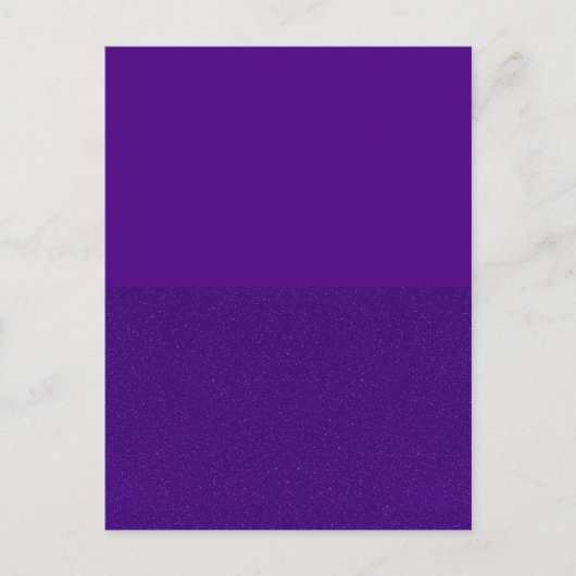 Cartes postales divisées à bruit violet (sur mesur (Devant)