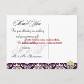 Cartes postales do-it-yourself couleur/Merci Maria (Dos)