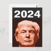 CARTES POSTALES DONALD TRUMP 2024 (Devant / Derrière)