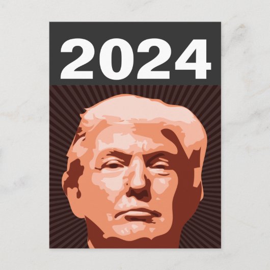 CARTES POSTALES DONALD TRUMP 2024 (Devant)
