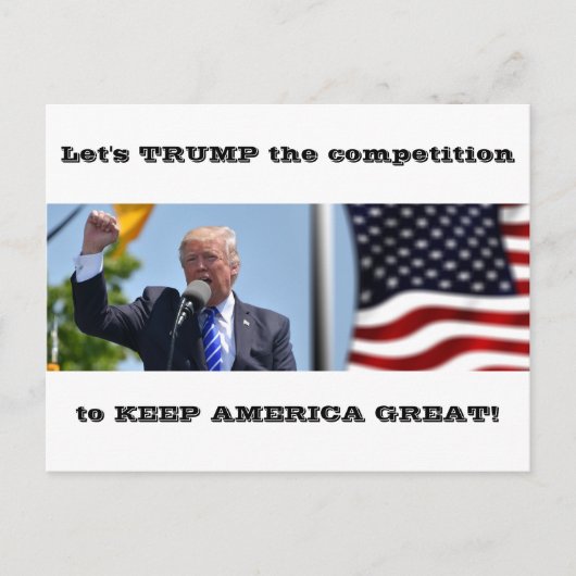 Cartes postales Donald Trump Keep America Great 20 (Devant)