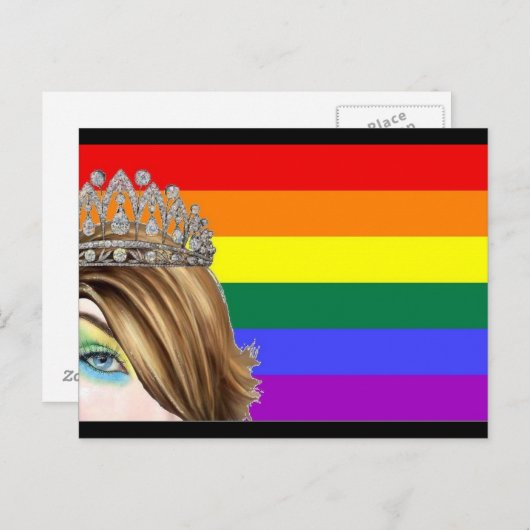 Cartes postales Drag Pride #2 (Devant / Derrière)