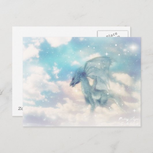 Cartes postales Dragon Cloud (Devant / Derrière)