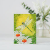 Cartes postales Dragonfly Daisies (Debout devant)