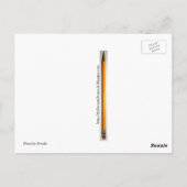 Cartes Postales Drôle, Crayon Sans Pointe, Croisem (Dos)