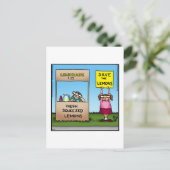 Cartes Postales Drôle Juste Parce Que (Debout devant)