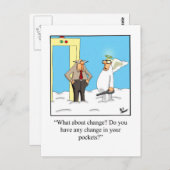 Cartes postales drôles de bénédictions et d'humour (Devant / Derrière)