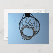 Cartes postales du basket-ball (Devant / Derrière)