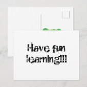 Cartes postales du Centre d'apprentissage pour tut (Devant / Derrière)