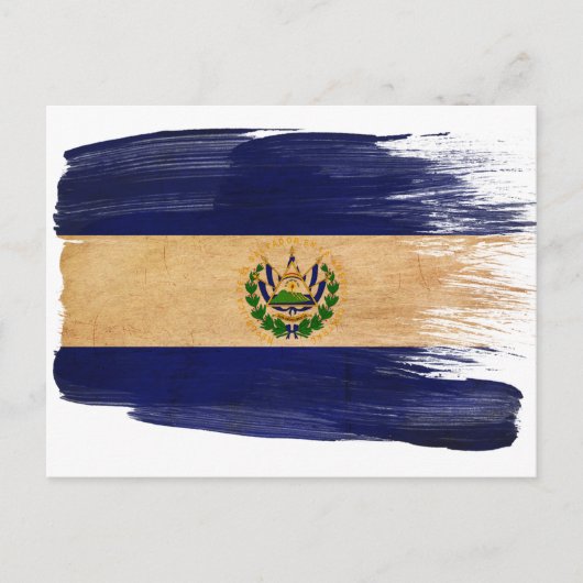 Cartes postales du drapeau d'El Salvador (Devant)