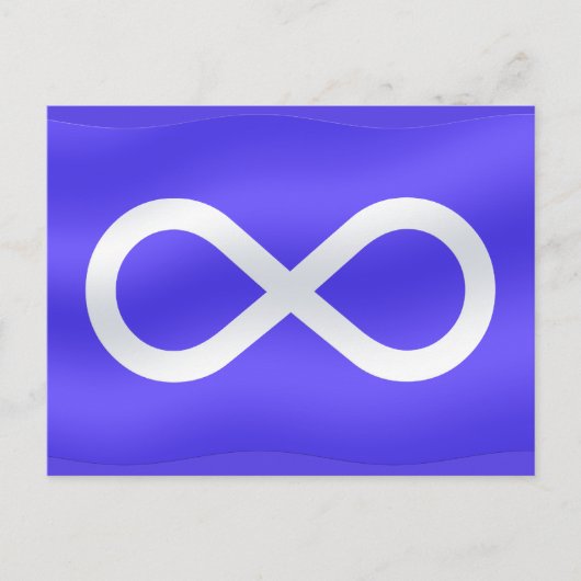 Cartes postales du drapeau des Métis Cartes des Pr (Devant)