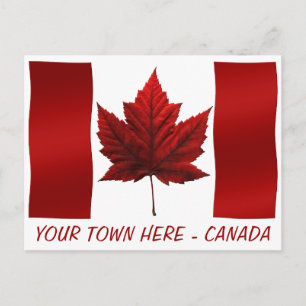 Cartes postales du drapeau du Canada Cartes postal