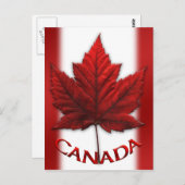 Cartes postales du drapeau du Canada Cartes postal (Devant / Derrière)