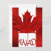Cartes postales du drapeau du Canada Cartes postal (Devant / Derrière)